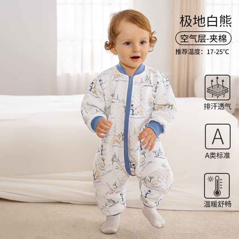 欧孕睡袋合集69元 空气层夹棉宝宝防踢睡袋